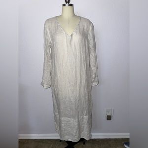 CP SHADES LIGHT BEIGE/OATMEAL DRESS